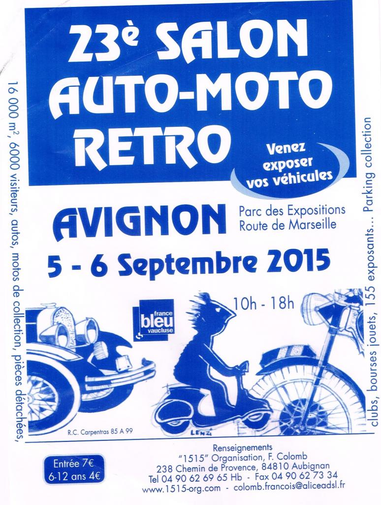 AUTO MOTO RETRO 5 & 6 septembre 2015