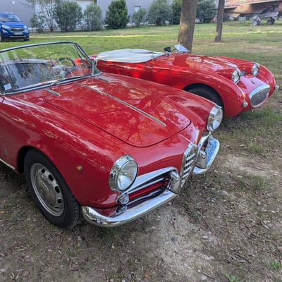 L'Alfa Romeo Giulietta 1300 1959 de Bernard