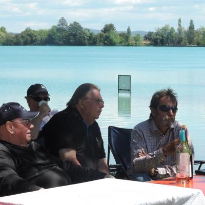 Lubéron: table présidentielle