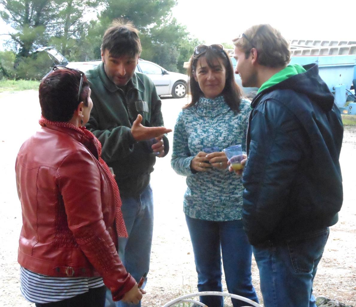 Vendanges: apéro