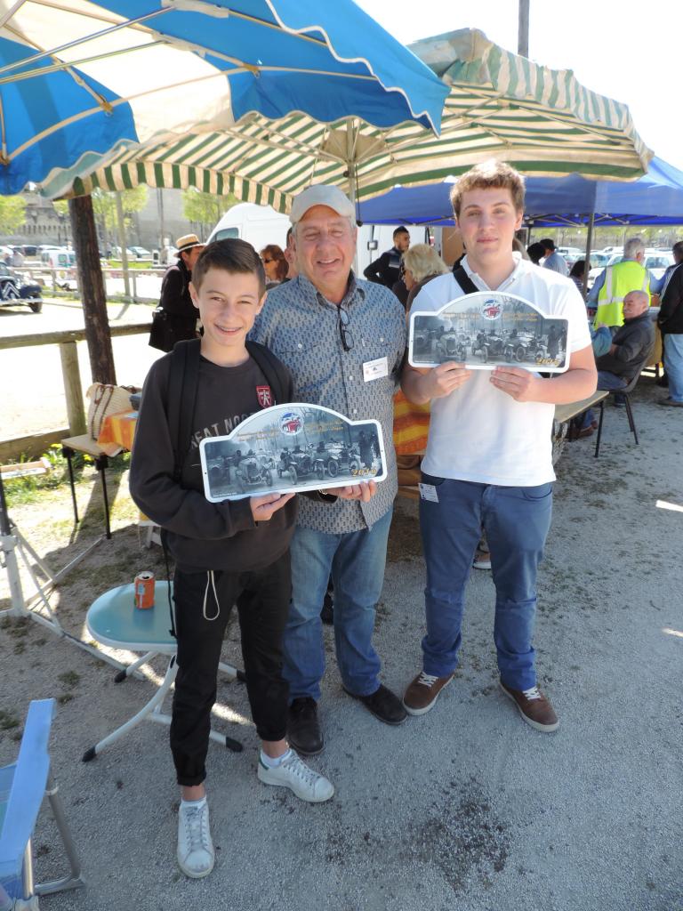 Remise des plaques 2016 à nos adhérents juniors
