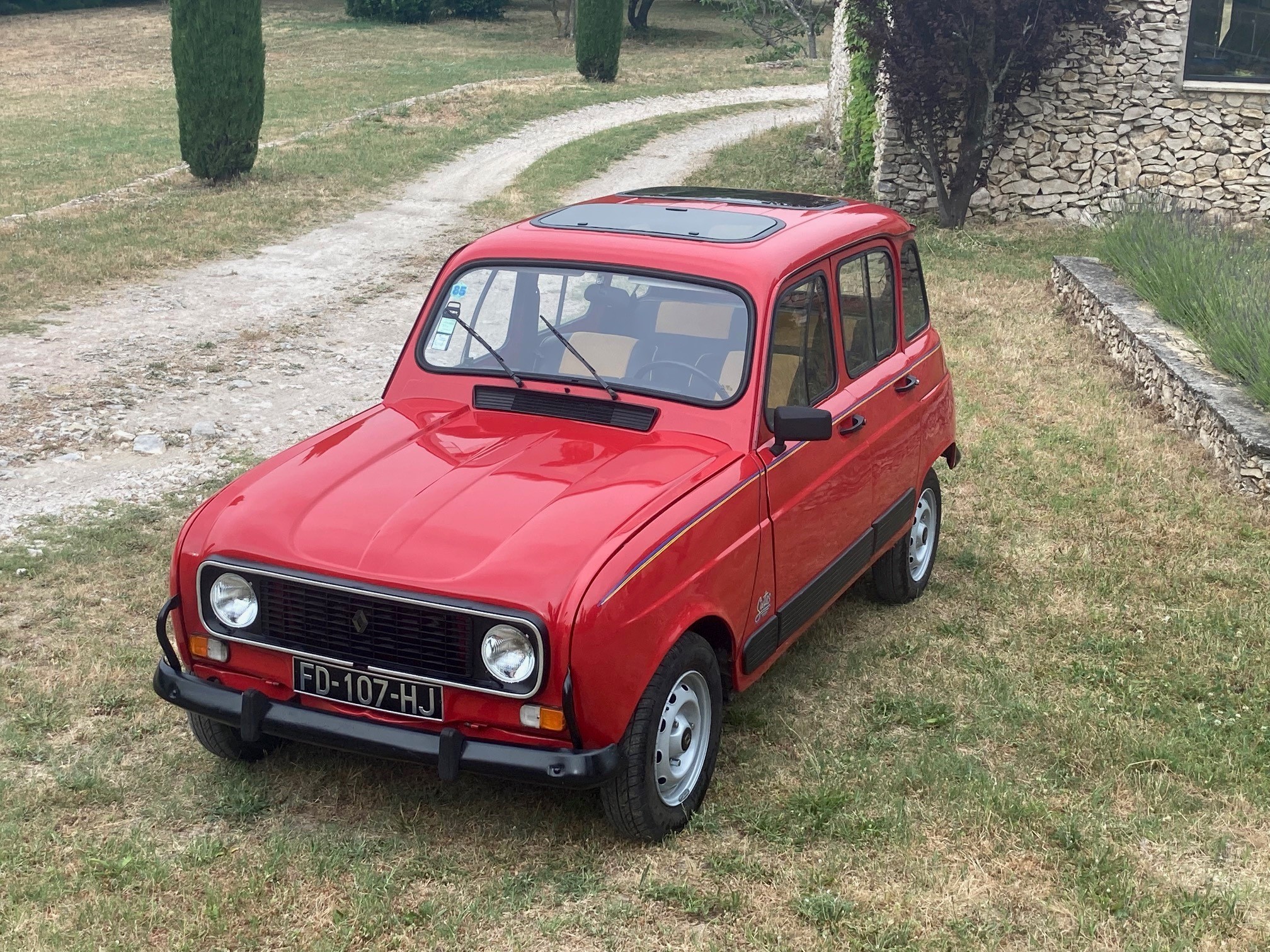 La Renault 4L de Fabrice