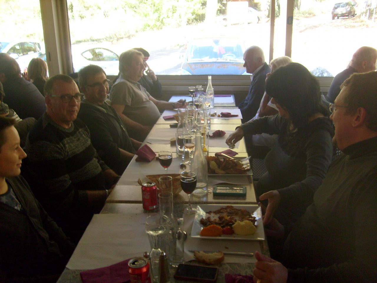 30 octobre. Restaurant du Grozeau