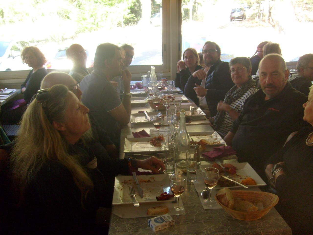 30 octobre. Restaurant du Grozeau