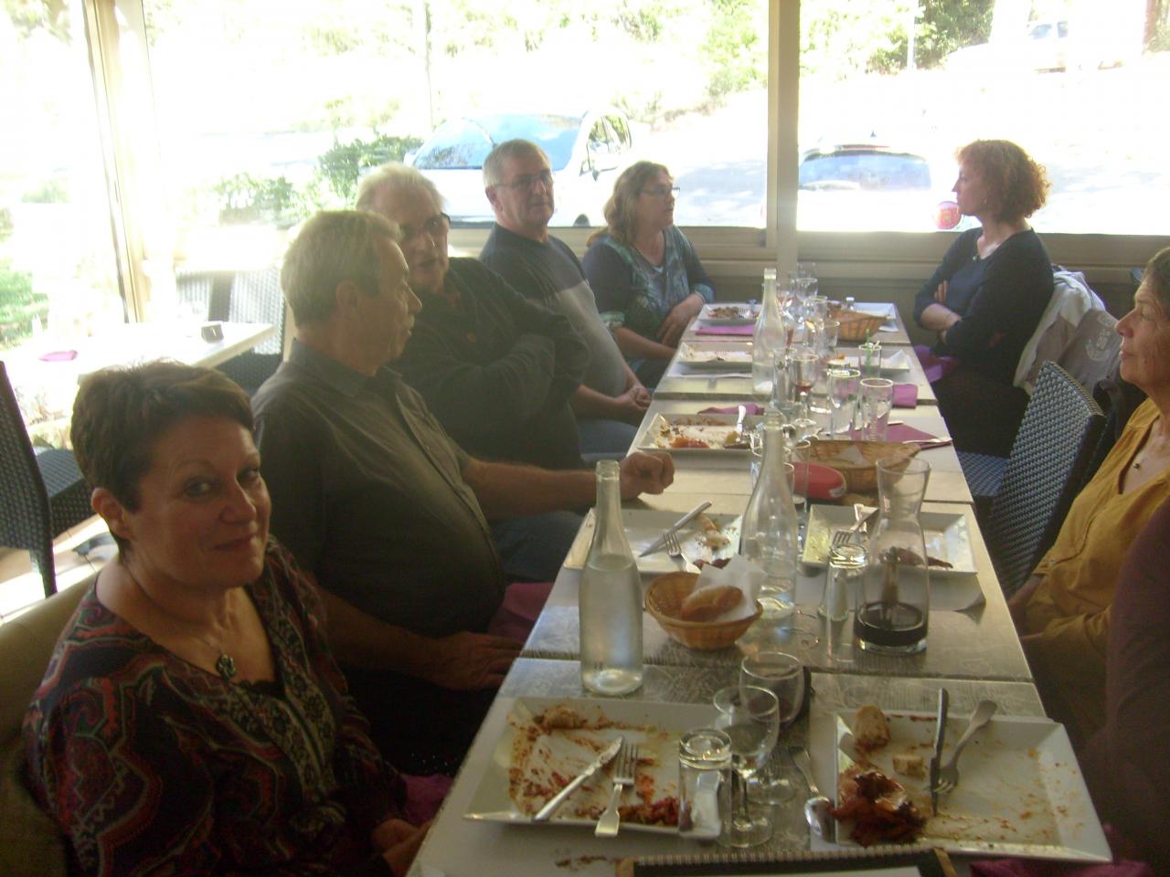30 octobre. Restaurant du Grozeau